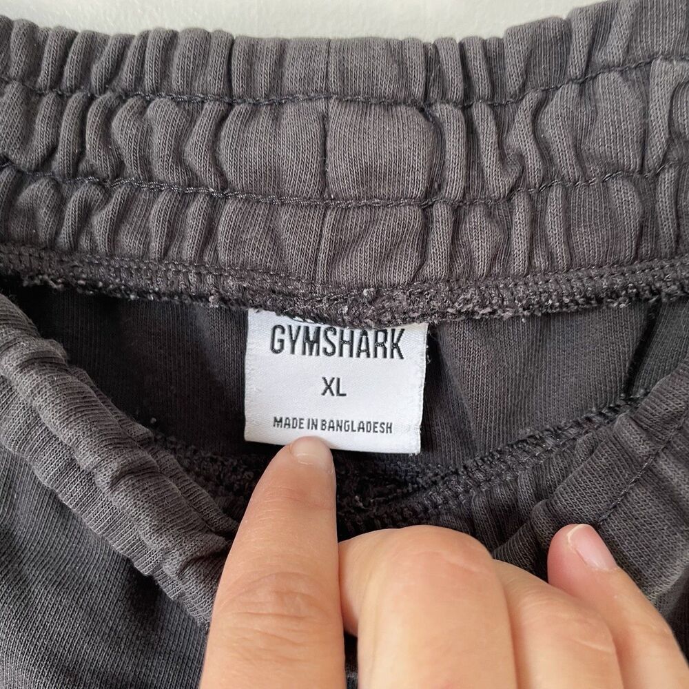 Gymshark Jogger Sweatpants Athletic Lounge Pants Black Women's Size XL - Picture 7 of 11